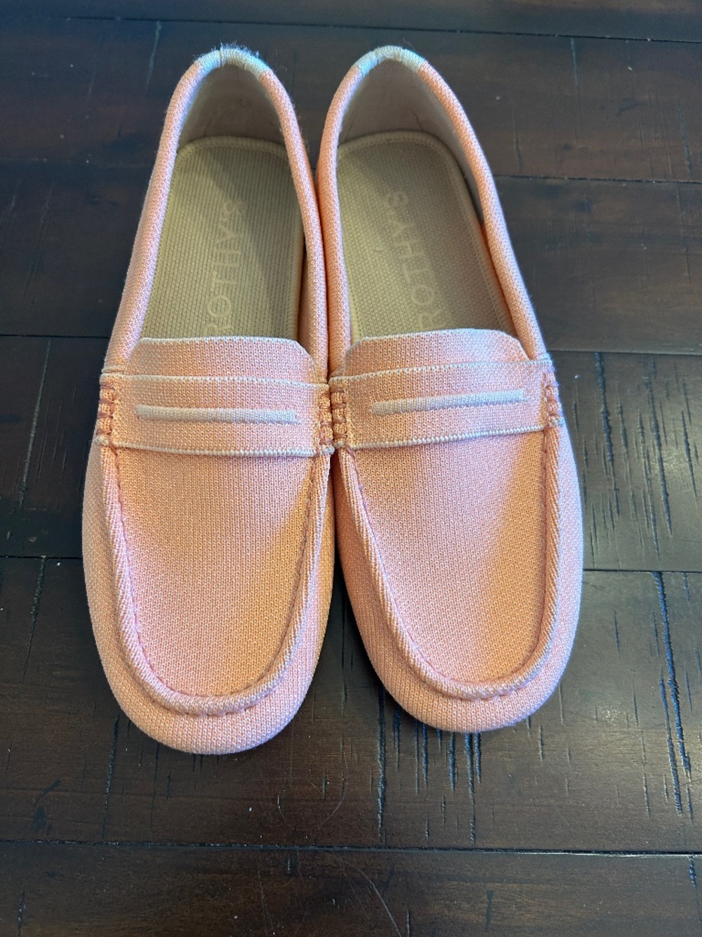 Rothy’s The Driver Slip on Flats Size US 8.5 Coral / Peach